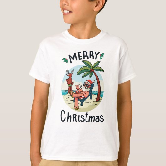 Christmas in July T-shirt (Voorkant)