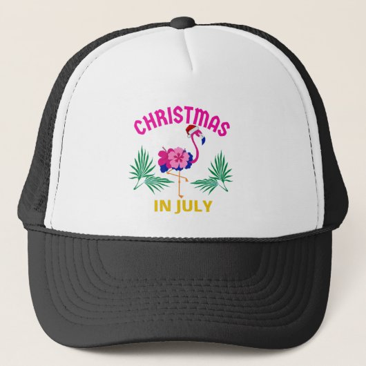 Christmas in July Trucker Pet (Voorkant)