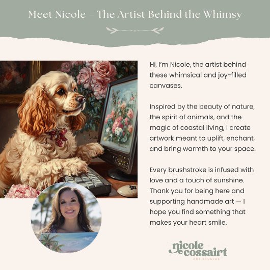 Christmas in Paris – Whimsical Winter Eiffel Tower Canvas Afdruk