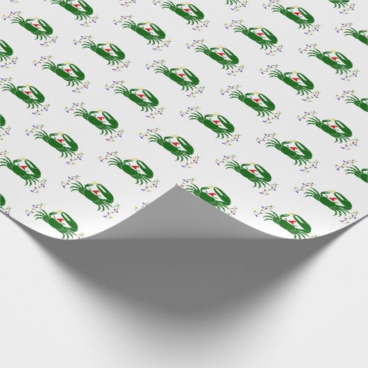 Christmas in the Cove Wrapping Paper Cadeaupapier (Hoek)