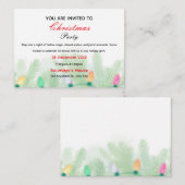 Christmas invitation  (Devant / Derrière)