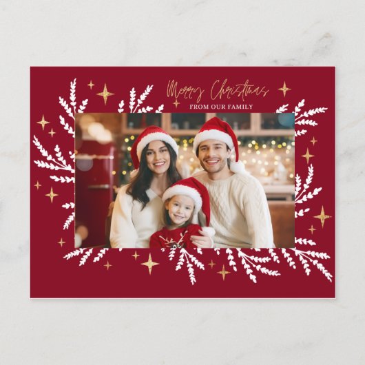 christmas invitation card (Devant)