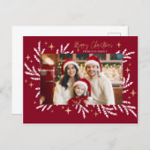 christmas invitation card (Devant / Derrière)