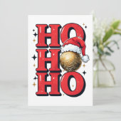 christmas invitation kaart (Staand voorkant)