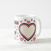 Christmas Is Better With Personalized Heart Mug Koffiemok (Voorkant rechts)