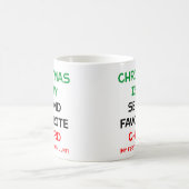 Christmas Is My Second Favourite C Word Mug (Centre)