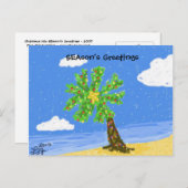 Christmas Isle SEAson's Greetings Briefkaart (Voorkant / Achterkant)