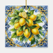 Christmas Italian Lemons Ornament (Achterkant)
