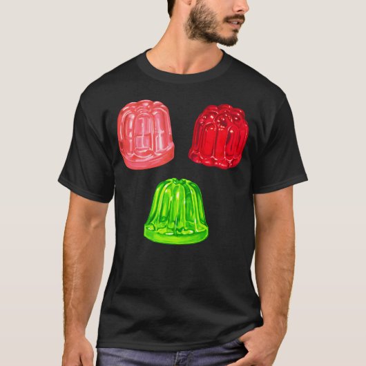 Christmas Jello Pattern T-shirt (Voorkant)