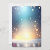 Christmas Jewel Frame Holiday Party Invitation (Dos)