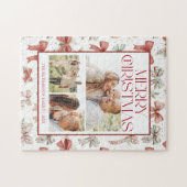 Christmas Jigsaw Puzzle | Family Photo Gift (Horizontal)