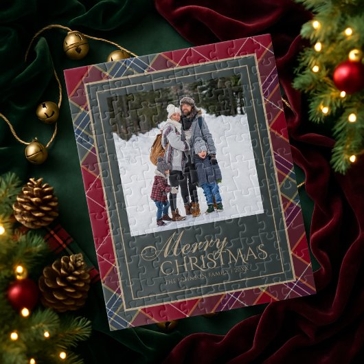 Christmas Jigsaw Puzzle | Family Photo Gift
