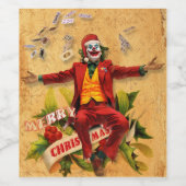 Christmas Joke Wijn Etiket (Enkel label)