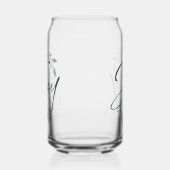 Christmas Joy Drinkware Glass Blikvorm Glas (Rechts)