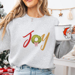 Christmas Joy Holiday Fun grillige Schattigee kran Trui