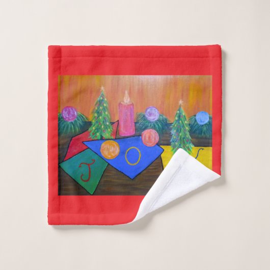 Christmas Joy  Washandje (Wasdoekje)
