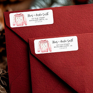 Christmas Jumper Retourlabel Etiket