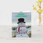 Christmas Kaart (Gele Bloem)