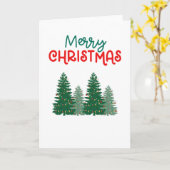 Christmas Kaart - Blank Inside - Aangepast bericht (Gele Bloem)