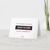 Christmas Kaart Cadeaubon (Achterkant)