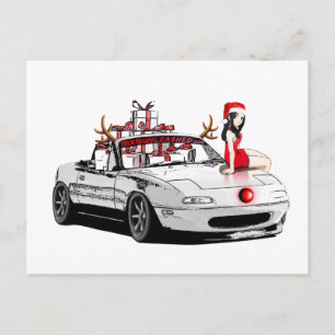Christmas Kaart MX5 Miata