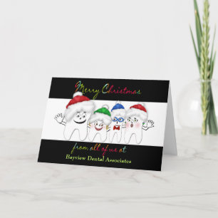 CHRISTMAS-KAART VAN DENTIST - TAOTH PERSONFF / SAN FEESTDAGEN KAART