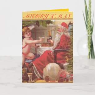 CHRISTMAS-KAARTEN - VICTORIAANS ERA-KAARTEN VOOR B FEESTDAGEN KAART