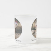 Christmas Kangaroos Australian Style Matglas Koffiemok (Center)