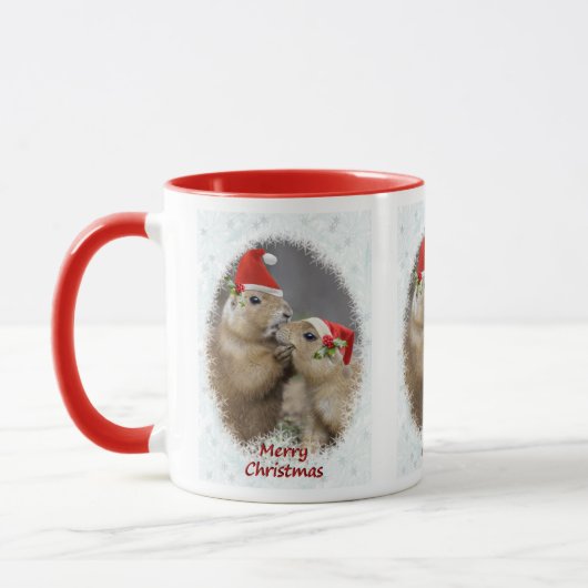 Christmas Kiss Mug (Gauche)
