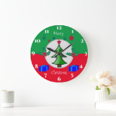 Christmas Kitchen Clock Grote Klok (Huis)