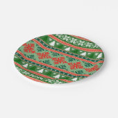 Christmas Knitting Pattern Papieren Bordje (Gekanteld)