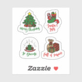 Christmas label sticker set (Vel)