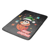 Christmas Ladybug Cheer Badmat (Gekanteld)