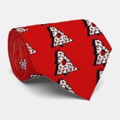 CHRISTMAS LADYBUGS STROPDAS (Opgerold)