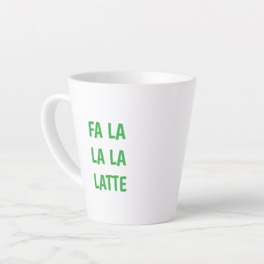 Christmas Latte Mug (Angle gauche)