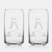 Christmas Letter A Initial – Festive Holiday Desig (Verso)