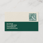 🧑🏼‍🎄 Christmas Light Installation QR Visitekaartje (Achterkant)