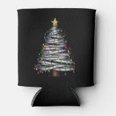 Christmas Light Tree Holiday Blikjeskoeler (Voorkant)