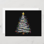 Christmas Light Tree Holiday Feestdagenkaart (Voorkant / Achterkant)