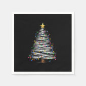 Christmas Light Tree Holiday Servet (Voorkant)