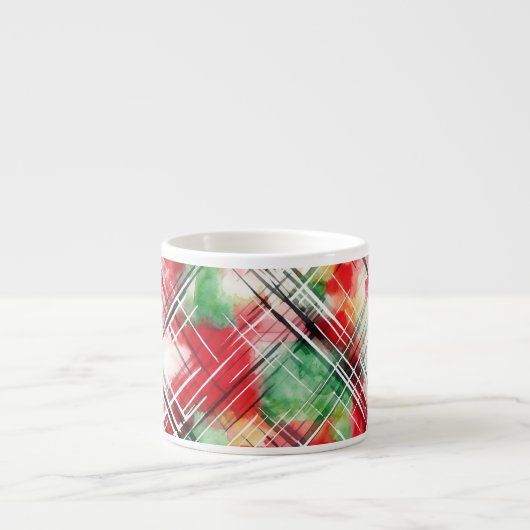 Christmas Lights Espresso Mug Espresso Kop (Voorkant)