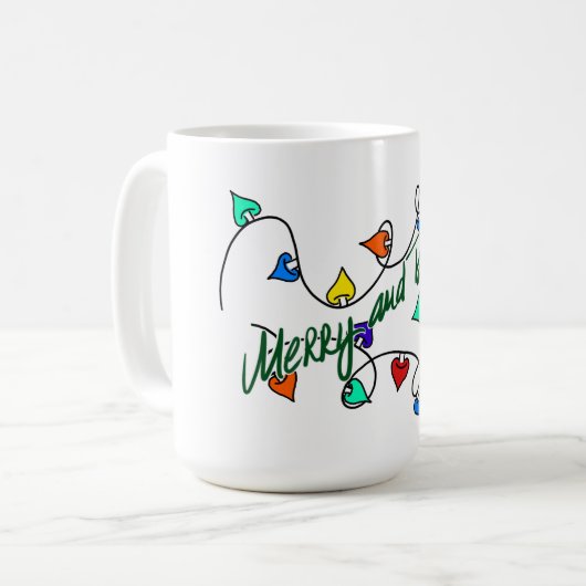 Christmas lights mug (Devant gauche)