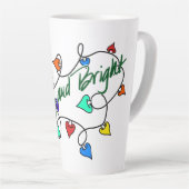 Christmas lights mug (Angle droit)