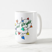 Christmas lights mug koffiemok (Voorkant rechts)