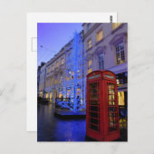 Christmas Lights, South Molton St, Londres Carte p (Devant / Derrière)