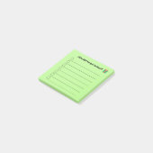 Christmas List Post It Notes (Schuin)
