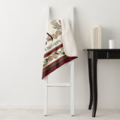 Christmas Lodge Merry Bright Deer Buffalo Plaid (En situation)