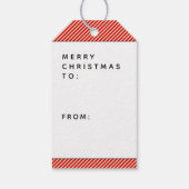 Christmas London Engeland Cadeaulabel (Achterkant)