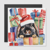 Christmas Lop Bunny Rabbit (Voorkant / Achterkant)