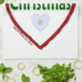 Christmas Love Serviettes de cuisine (Plié)
